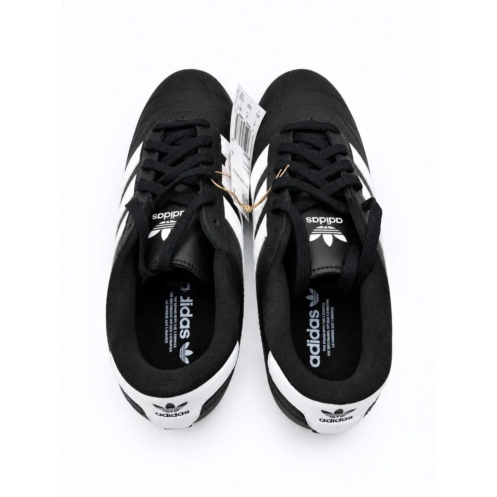 Adidas Taekwondo Lace J JR6807 Black White Gum Youth 4.5Y New W/Box